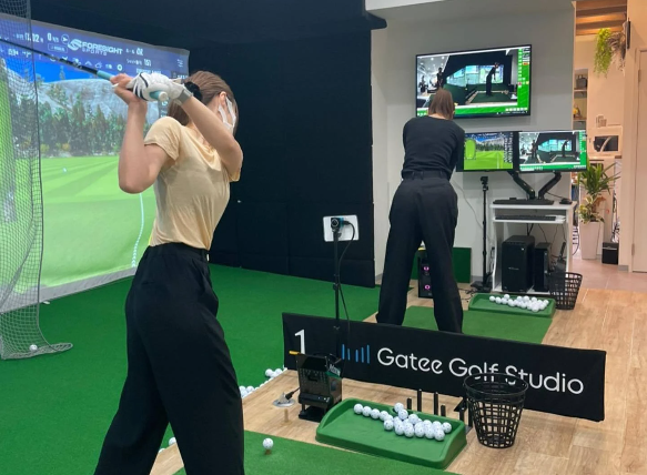 Gatee Golf Studioレッスン画像